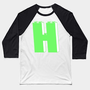 THE LETTER H Baseball T-Shirt